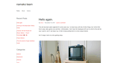 Desktop Screenshot of namakoteam.com